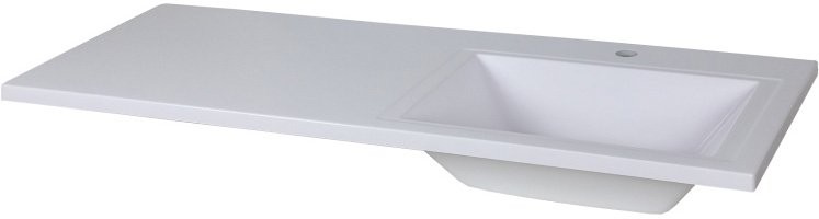 Мебель для ванной комнаты Misty Байкал 55 R для стиральной машины, белая