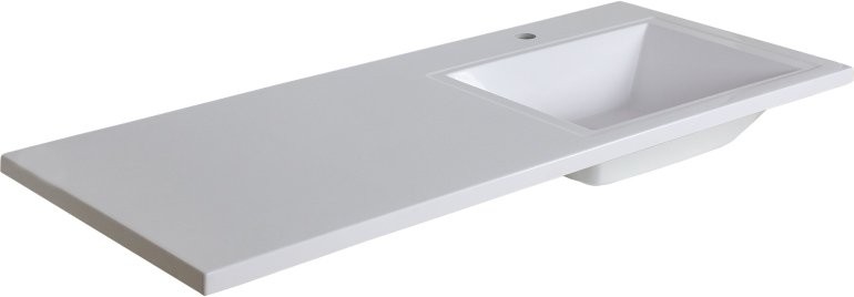 Мебель для ванной комнаты Misty Байкал 55 R для стиральной машины, белая