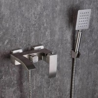 Смеситель для ванны с душем Fashun A53018 сатин