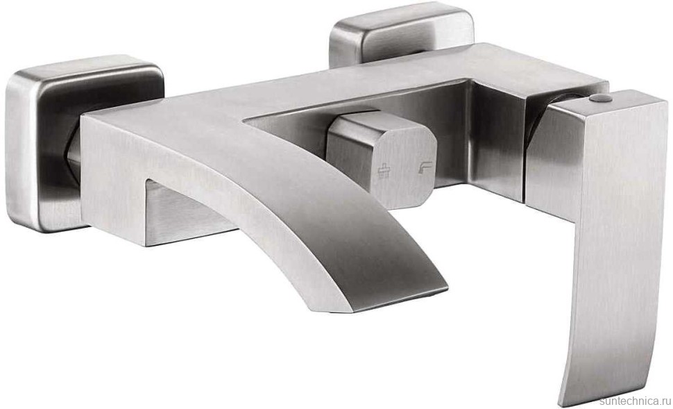 Смеситель для ванны с душем Fashun A53018 сатин