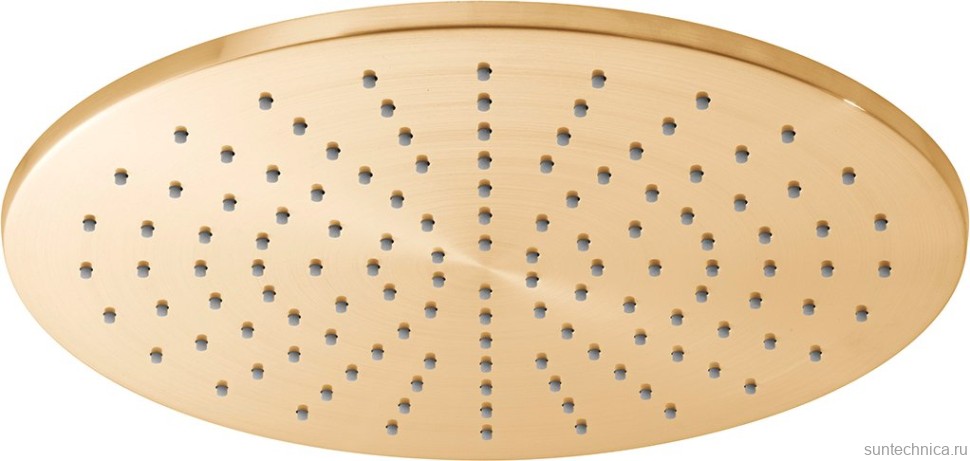 Верхний душ Paffoni Master King ZSOF079HGSP золото медовое брашированное