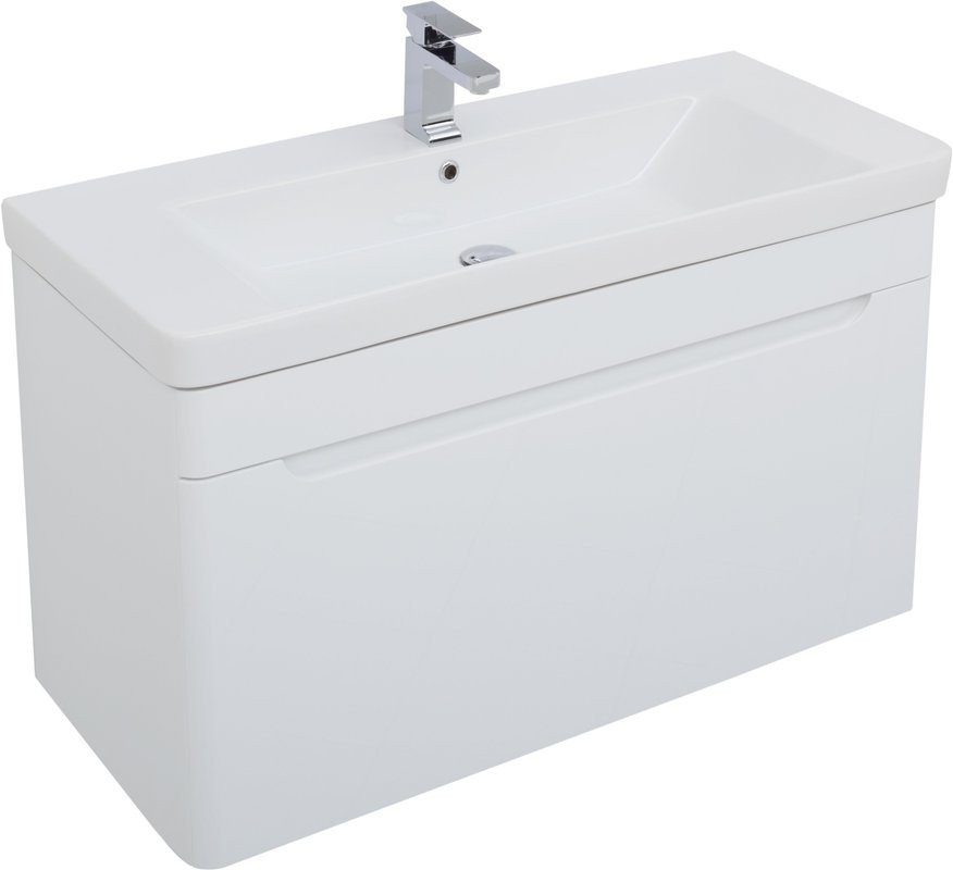 Тумба с раковиной Aquanet София 105