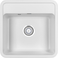 Мойка кухонная Granula Standart 5001, белый