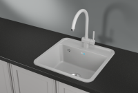 Мойка кухонная Granula Standart 5001, белый