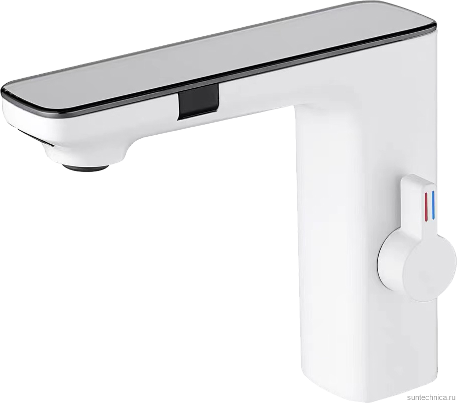 Смеситель для раковины beWash Photocell BWAM3BS8042 сенсорный, белый