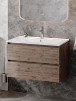 Тумба с раковиной Teymi Laina 80 темный дуб Тумба с раковиной Teymi Laina 80 темный дуб