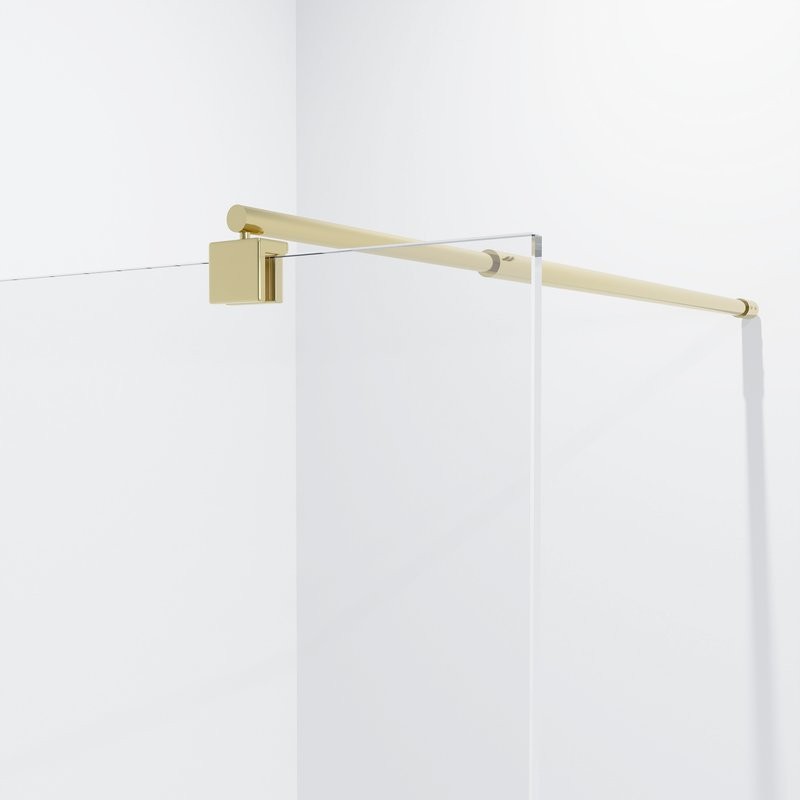 Душевая перегородка Niagara Nova NG-643-11 GOLD 110x195 профиль золото, стекло прозрачное