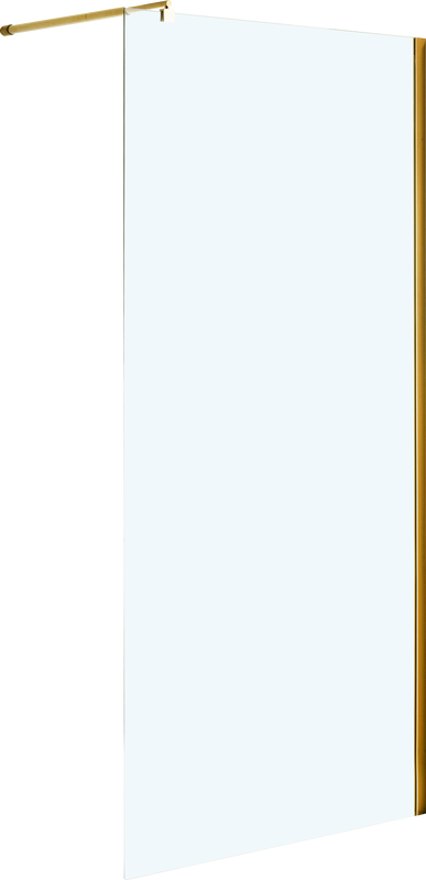 Душевая перегородка Niagara Nova NG-643-11 GOLD 110x195 профиль золото, стекло прозрачное