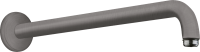 Кронштейн для верхнего душа Hansgrohe 27413340 шлифованный черный хром