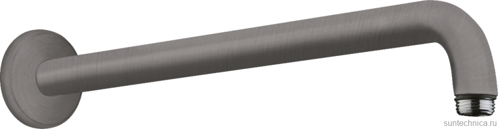 Кронштейн для верхнего душа Hansgrohe 27413340 шлифованный черный хром
