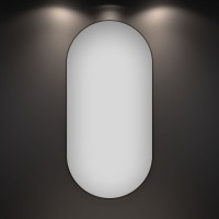 Зеркало Wellsee 7 Rays’ Spectrum 55х100 черное матовое