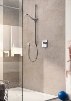 Встраиваемый смеситель для душа и ванны Kludi Pure&Style 406550575 хром, с внутренней частью 88011