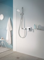 Встраиваемый смеситель для душа и ванны Kludi Pure&Style 406550575 хром, с внутренней частью 88011