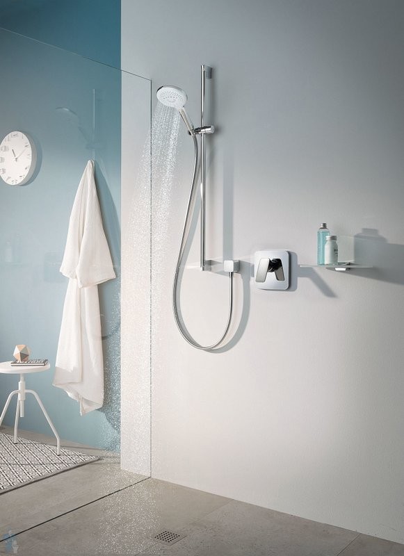 Встраиваемый смеситель для душа и ванны Kludi Pure&Style 406550575 хром, с внутренней частью 88011