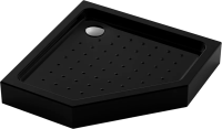 Поддон для душа Veconi Tezeo acrylic TZ-53B 80x80, черный
