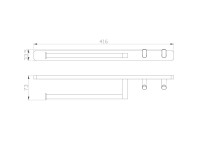 Полотенцедержатель Wonzon & Woghand WW-9361 темный графит