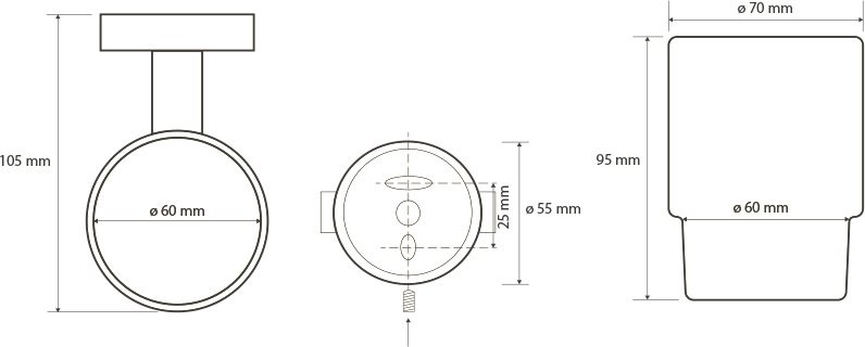 Набор Стакан Bemeta Neo 104110015 + Мыльница 104108045