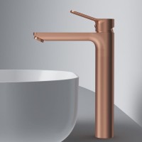 Смеситель для раковины AM.PM X-Joy F85A92044 розовое золото Смеситель для раковины AM.PM X-Joy F85A92044 розовое золото