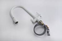Смеситель для кухни Paulmark Lange 214212-431, белый матовый