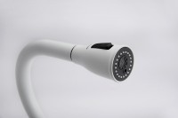 Смеситель для кухни Paulmark Lange 214212-431, белый матовый