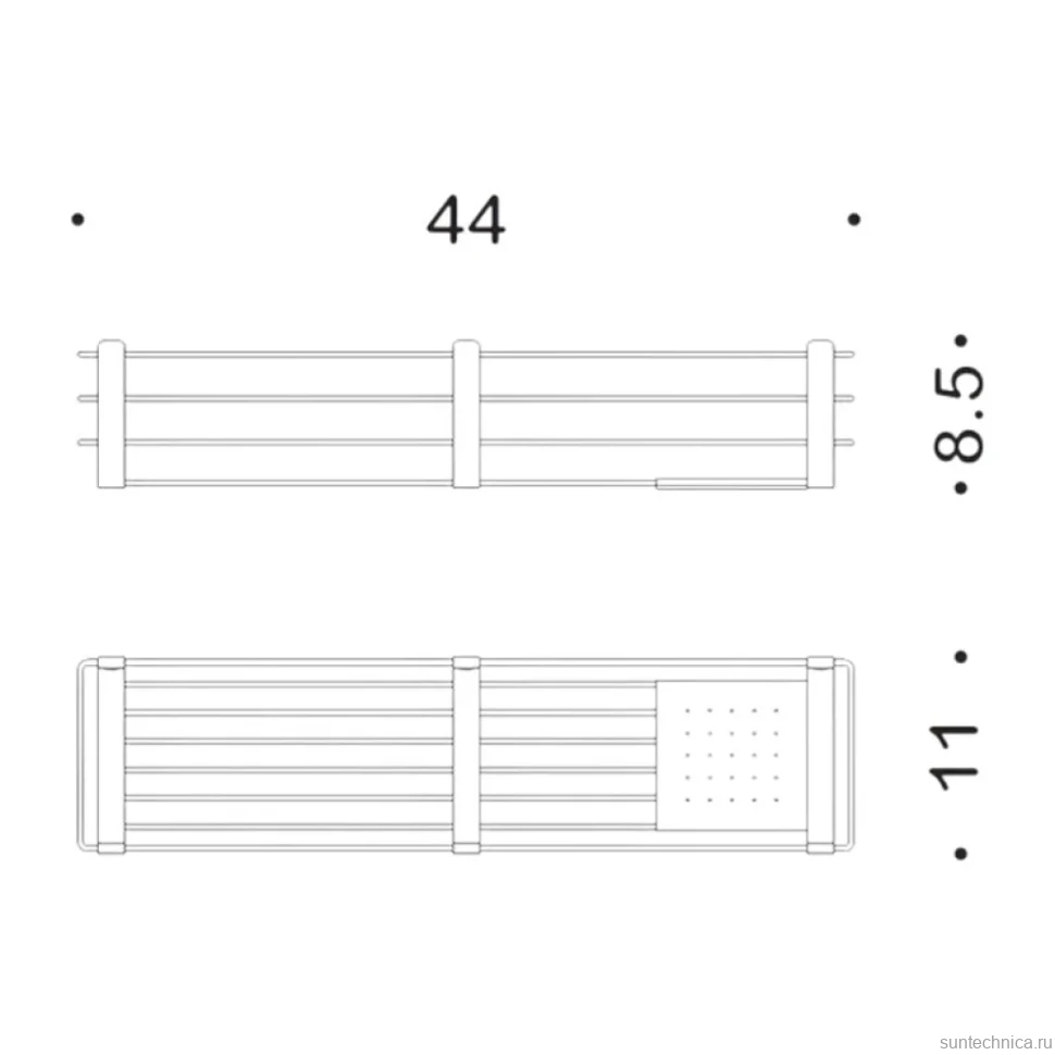 Полка Colombo Design Angolari B9633.HPS1
