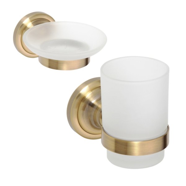 Набор Стакан Bemeta Retro 144110017 + Мыльница 144108027