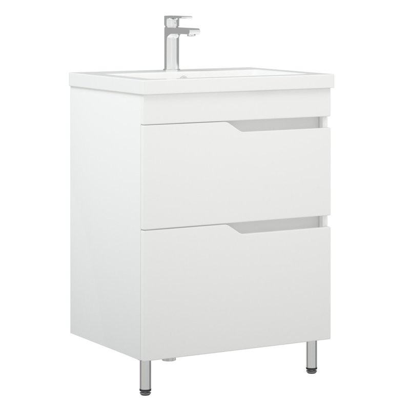 Мебель для ванной комнаты Corozo Теона Z2 60 белый