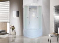 Душевая кабина Royal Bath RB 90BK1-M с высоким поддоном, с сиденьем