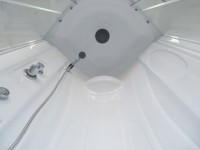 Душевая кабина Royal Bath RB 90BK1-M с высоким поддоном, с сиденьем