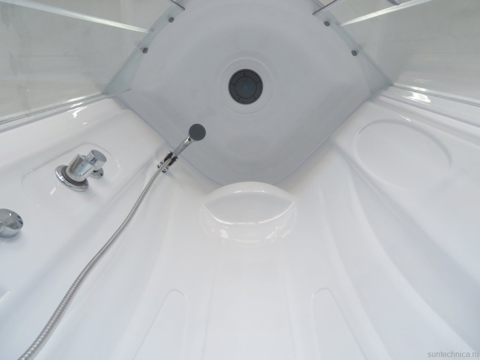 Душевая кабина Royal Bath RB 90BK1-M с высоким поддоном, с сиденьем