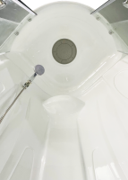 Душевая кабина Royal Bath RB 90BK1-M с высоким поддоном, с сиденьем