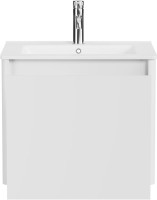 Тумба под раковину без столешницы Allen Brau Gravity 60 1 ящик, матовый белый