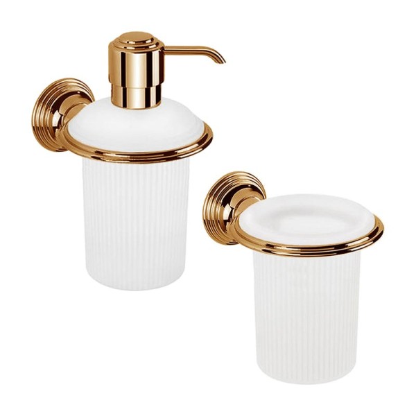 Набор Стакан Colombo Design Hermitage B3302.OA + Дозатор B9335.OA