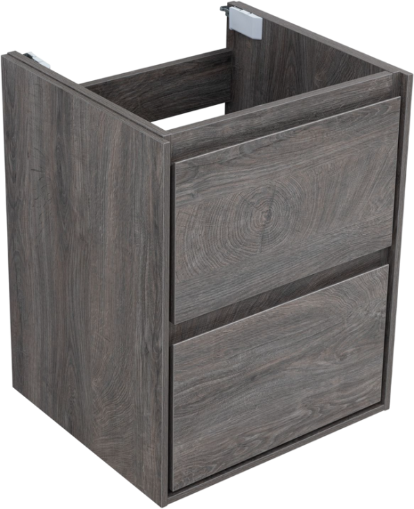 Тумба под раковину Aquanet Милан 50 подвесная, дуб рошелье