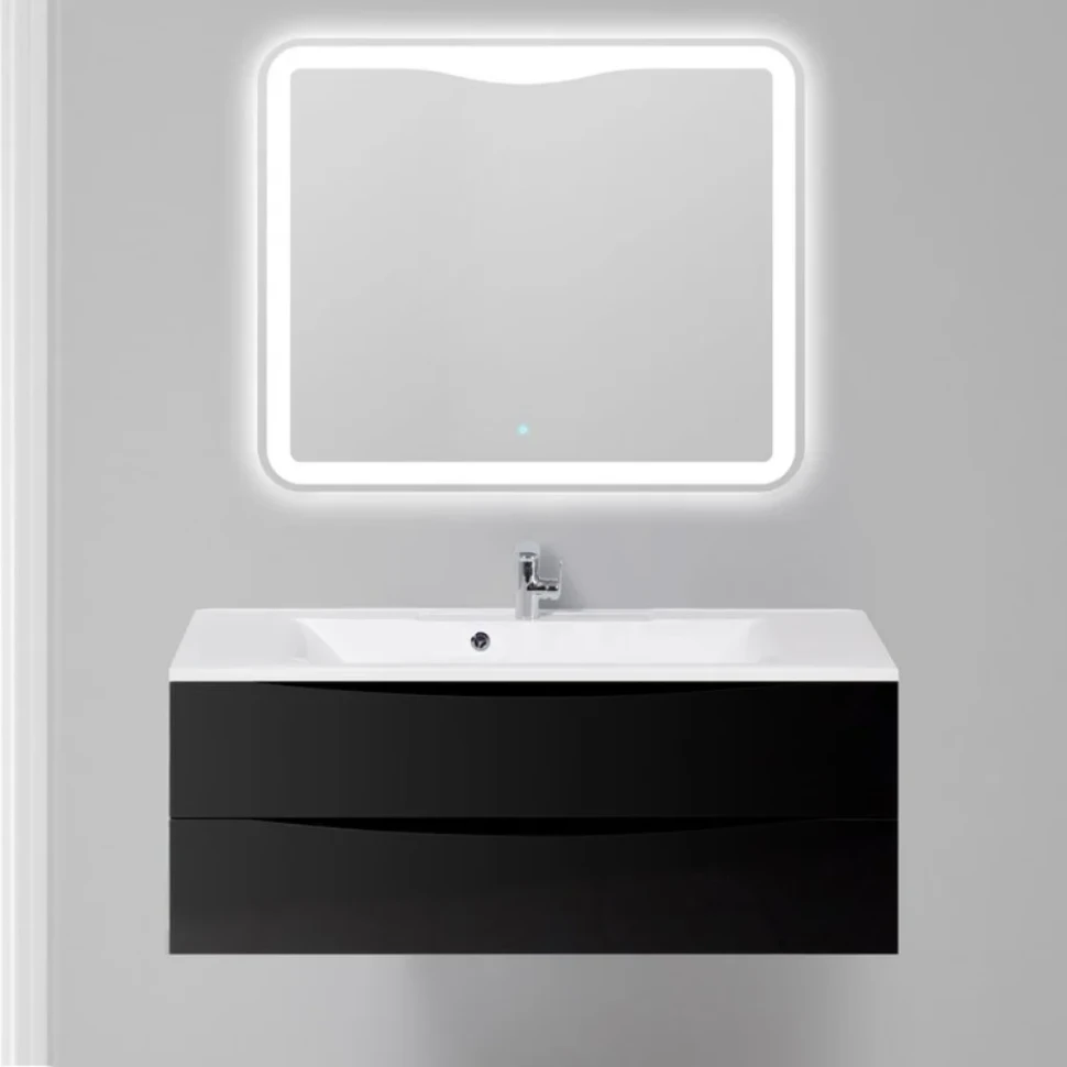 Мебель для ванной комнаты BelBagno Marino 120 nero lucido