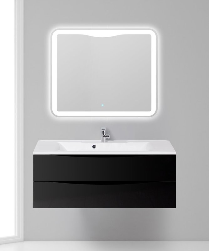 Мебель для ванной комнаты BelBagno Marino 120 nero lucido