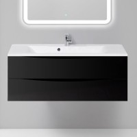 Мебель для ванной комнаты BelBagno Marino 120 nero lucido