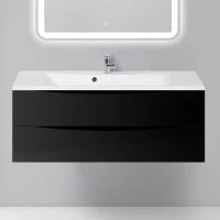 Мебель для ванной комнаты BelBagno Marino 120 nero lucido Мебель для ванной комнаты BelBagno Marino 120 nero lucido