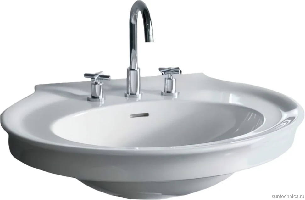 Раковина Hatria Dolcevita Y0EW01 75 см, белая, овальная