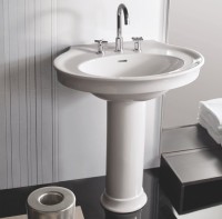 Раковина Hatria Dolcevita Y0EW01 75 см, белая, овальная