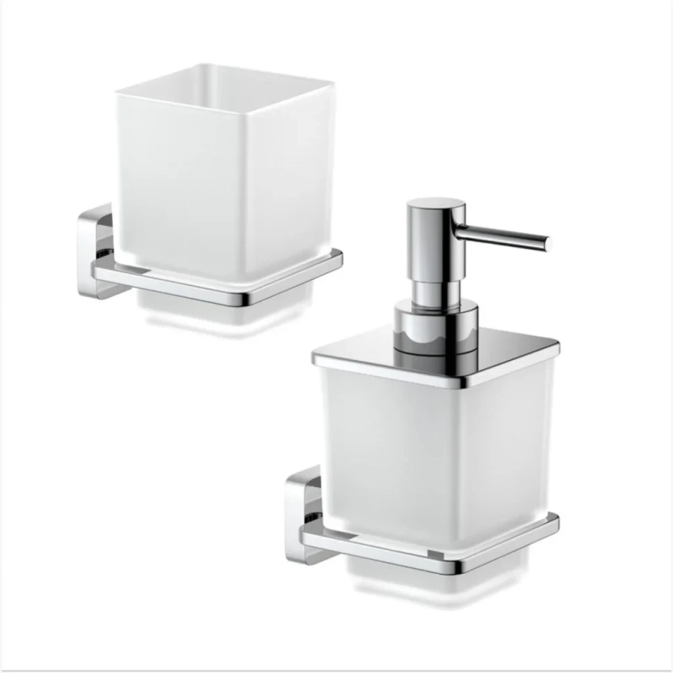 Набор Стакан AQUATEK Либра AQ4304CR + Дозатор AQ4305CR