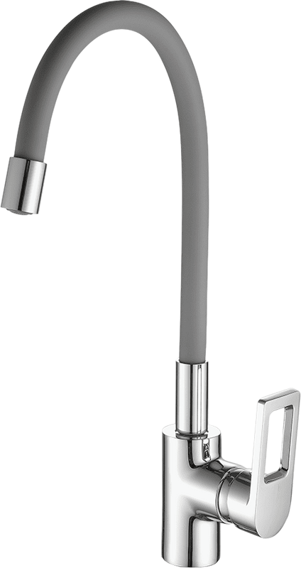 Смеситель для кухни Fashun A4253+B07 хром, серый