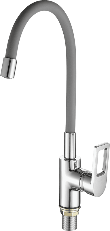 Смеситель для кухни Fashun A4253+B07 хром, серый