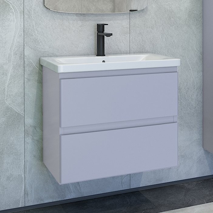 Тумба с раковиной Caprigo Forte 65 подвесная, стилл