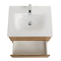 Мебель для ванной комнаты BelBagno Marino-cer-n 60 подвесна, rovere rustico