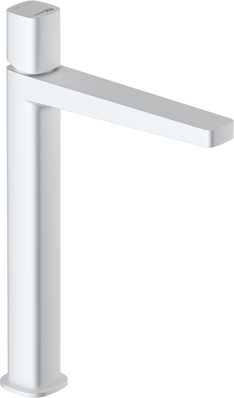 Смеситель для раковины Wasserkraft Saale 9503H белый soft-touch