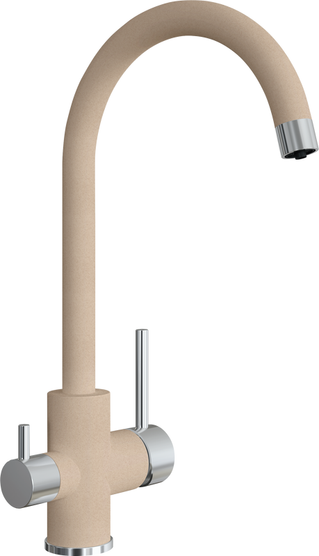 Смеситель для кухни Florentina Клио FL песочный