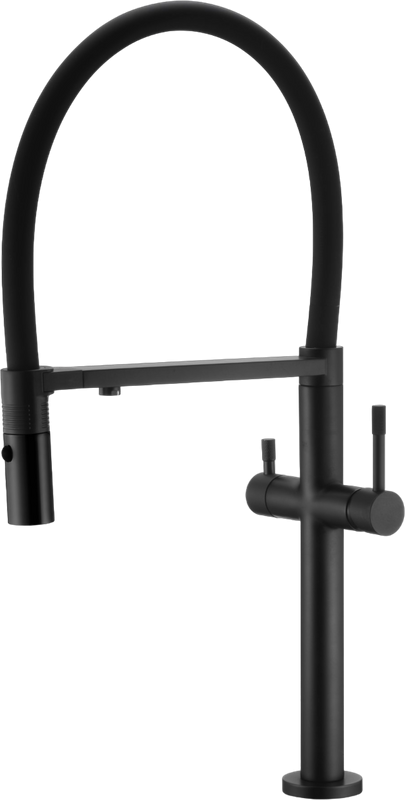 Смеситель для кухни Boheme Uno 115-B black