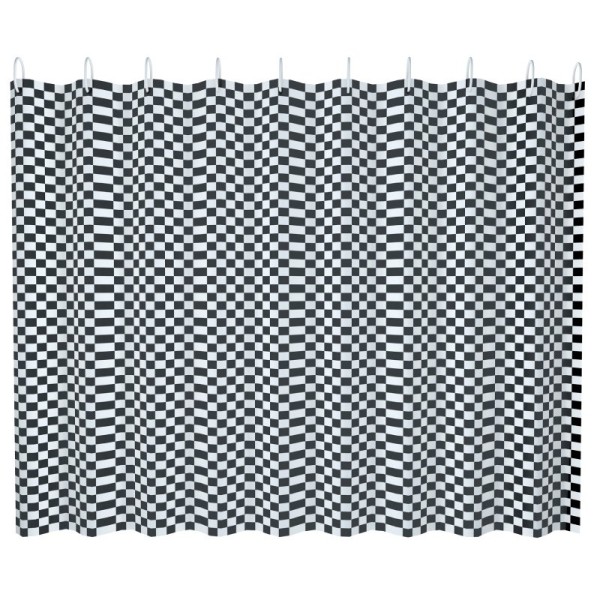 Штора для ванной Fashun A8823 180х180 см, квадраты