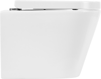 Комплект Унитаз подвесной BelBagno Flay-r + Крышка Norma BB865SC с микролифтом + Инсталляция Geberit Duofix UP 320 111.300.00.5 + Кнопка Sigma 01 115.770.JQ.5 лакированная, матовый хром + Крепления 111.815.00.1 к стене + Звукоизоляция